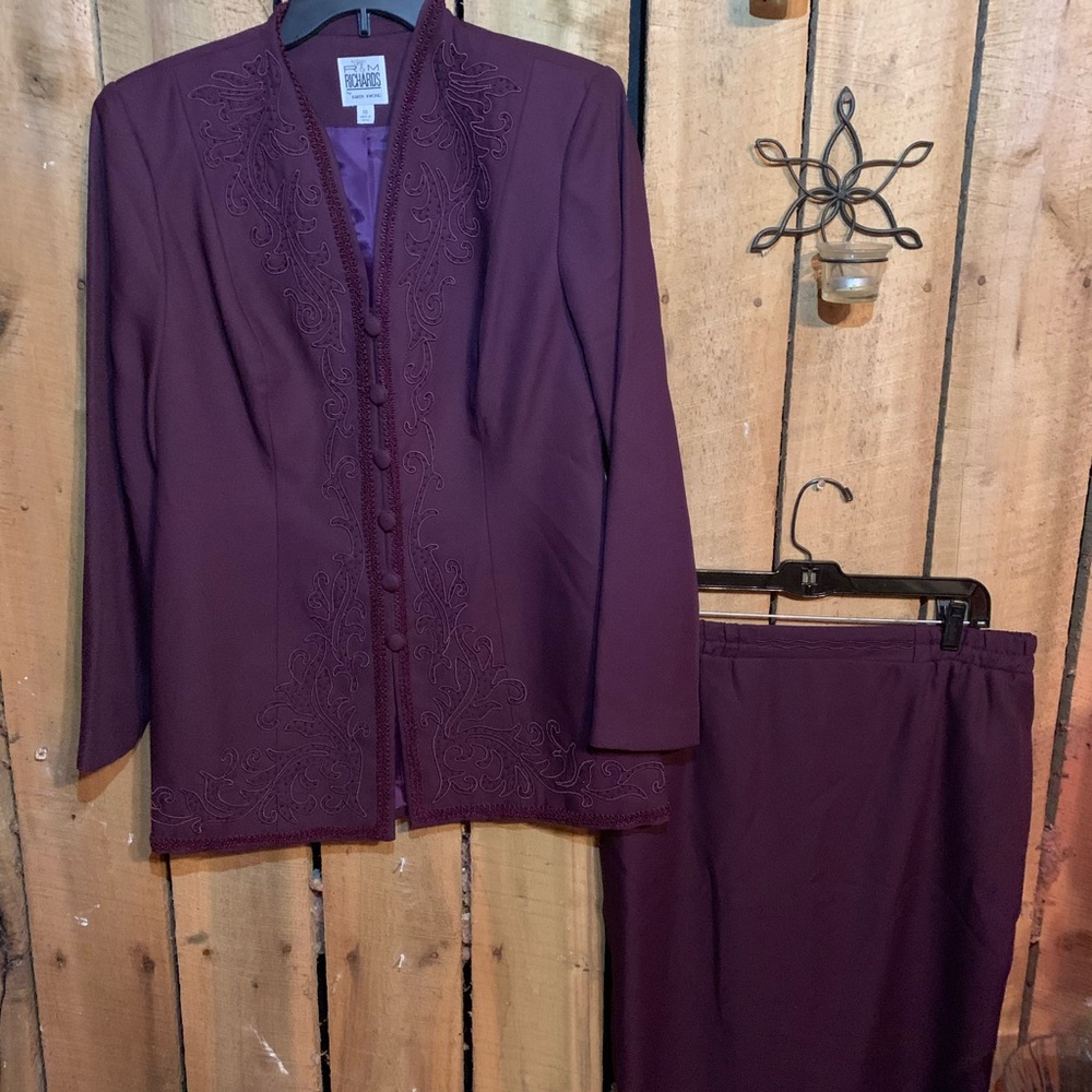 R & M Richards by Karen Wong Jacket Dress Set